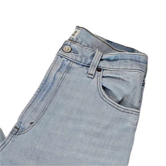Abercrombie & Fitch Jeans Womens 28/6 Light Wash Ankle Straight Ultra High Rise - Picture 2 of 12
